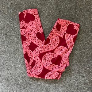 LulaRoe Heart Leggings